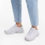 Puma Geometrische Casual Sneakers Wit White Dames - Thumbnail 11