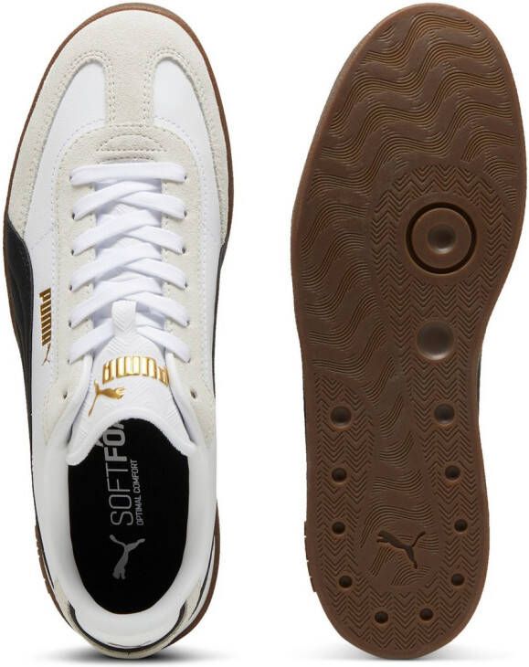 Puma Sneakersy skórzane z obszyciem w kontrastowym kolorze model Club II Era - Foto 20