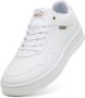 PUMA Court Classic Unisex Sneakers White- Gold - Thumbnail 8