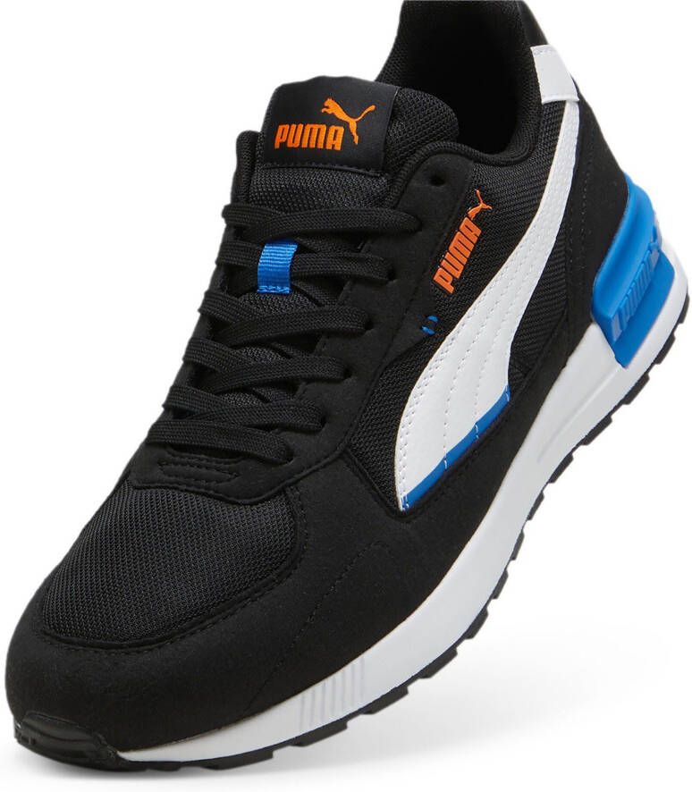 PUMA Graviton Unisex Sneakers Black- White- Team Royal-Rickie Orange - Foto 8