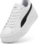 PUMA Karmen II L Dames Sneakers White- Black- Silver - Thumbnail 5