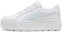 PUMA Karmen L Dames Sneakers White-Dewdrop- Silver - Thumbnail 3