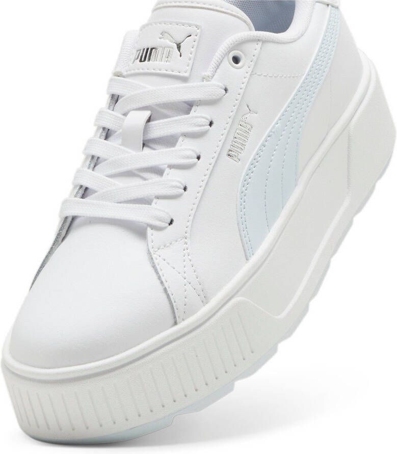 PUMA Karmen L Dames Sneakers White-Dewdrop- Silver - Foto 5