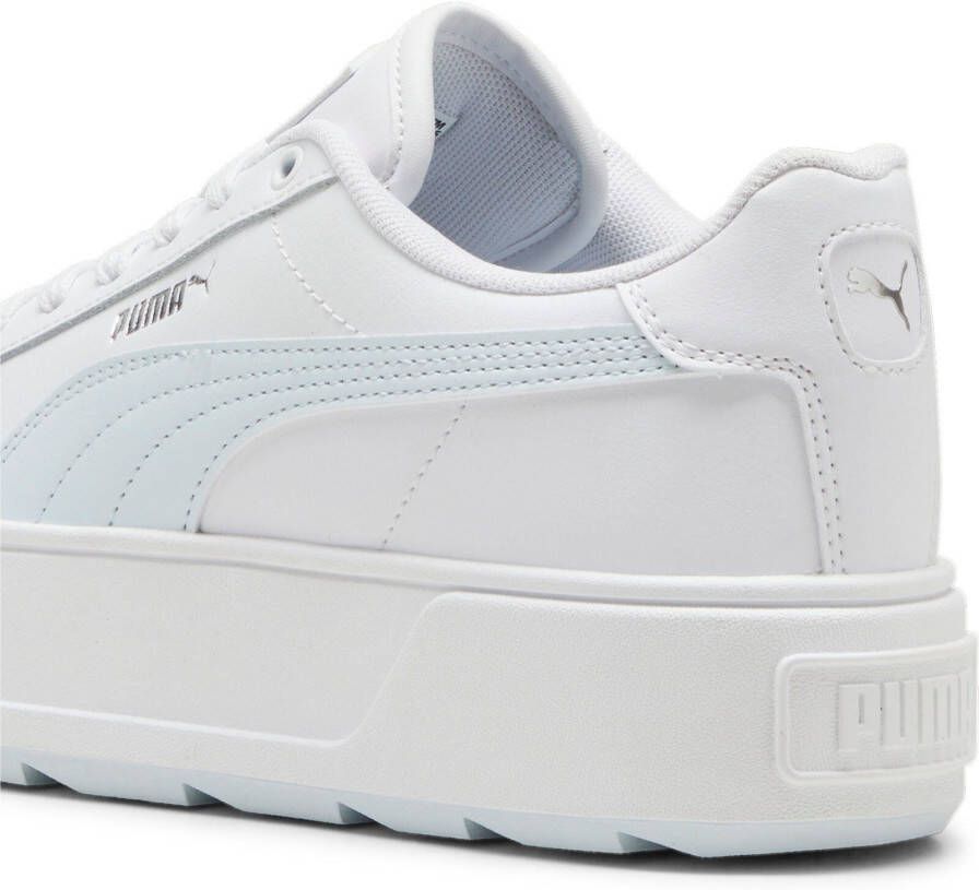 PUMA Karmen L Dames Sneakers White-Dewdrop- Silver - Foto 6