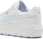 PUMA Karmen L Dames Sneakers White-Dewdrop- Silver - Thumbnail 6