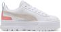 Puma Mayze Lth sneakers wit roze lichtgrijs - Thumbnail 7
