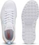 Puma Mayze Lth sneakers wit roze lichtgrijs - Thumbnail 8