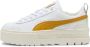 Puma Mayze Lux sneakers wit goudkleurig - Thumbnail 5