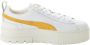 Puma Mayze Lux sneakers wit goudkleurig - Thumbnail 6