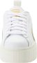 Puma Mayze Lux sneakers wit goudkleurig - Thumbnail 8