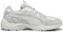 PUMA Milenio Tech Suede Unisex Sneakers Cool Light Gray-Feather Gray- White - Thumbnail 10