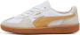 PUMA Palermo Lth Sneakers Leren Sneaker Wit - Thumbnail 15