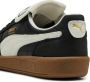 PUMA Palermo Premium Sneakers Leren Sneaker Zwart - Thumbnail 14