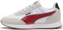 PUMA R78 Lightwind Unisex Sneakers Cool Light Gray-Dark Crimson- White - Thumbnail 3