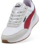 PUMA R78 Lightwind Unisex Sneakers Cool Light Gray-Dark Crimson- White - Thumbnail 7