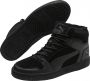 PUMA Rebound LayUp SD Fur Sneakers Unisex Black-CASTLEROCK - Thumbnail 4
