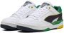 PUMA Rebound Retro Unisex Sneakers White-Archive Green-New Navy - Thumbnail 14