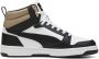 Puma Wit Zwart Rebound V6 Sneakers - Thumbnail 4