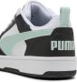 PUMA Rebound v6 Low Unisex Sneakers Black-Peaceful Blue- White - Thumbnail 58