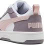 PUMA Rebound v6 Low Unisex Sneakers White-Mauve Mist-Plum Jam - Thumbnail 4