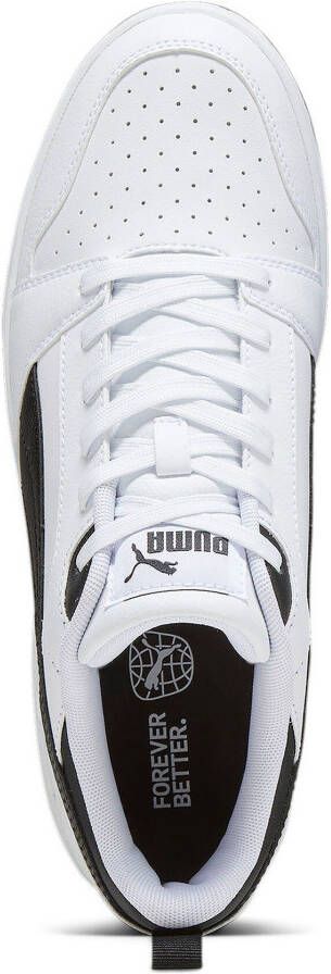 PUMA Rebound v6 Low sneaker sportschoen 392328 02 wit zwart - Foto 5