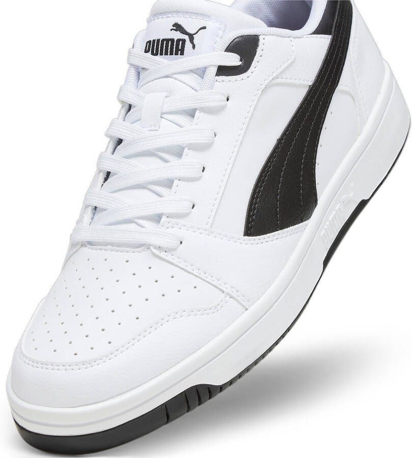 PUMA Rebound v6 Low sneaker sportschoen 392328 02 wit zwart - Foto 6