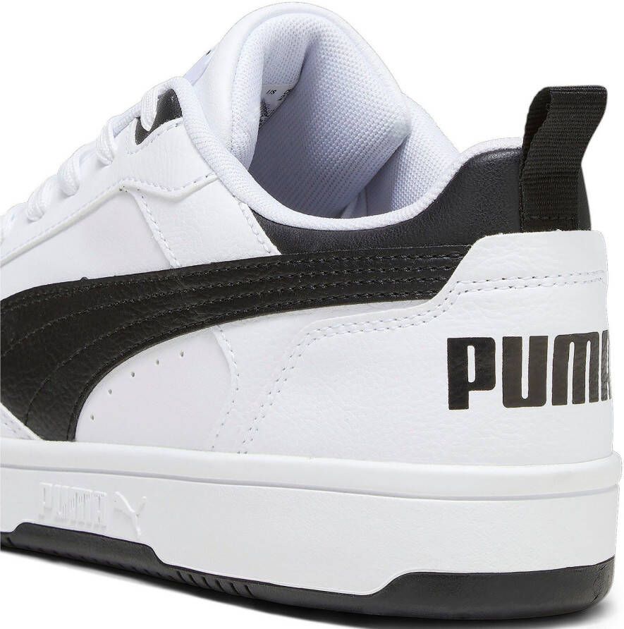 PUMA Rebound v6 Low sneaker sportschoen 392328 02 wit zwart - Foto 7