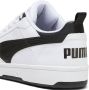 PUMA Rebound v6 Low sneaker sportschoen 392328 02 wit zwart - Thumbnail 7