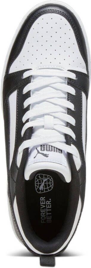 PUMA Rebound v6 Low Unisex Sneakers White- Black- Black - Foto 15
