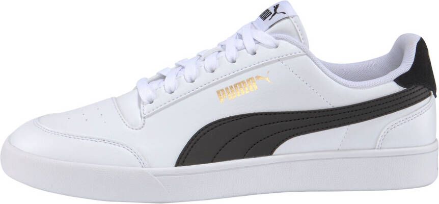 PUMA Shuffle Unisex Sneakers White- Black- Team Gold - Foto 14