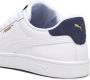 PUMA Smash 3.0 L Unisex Sneakers White- Navy- Gold - Thumbnail 6