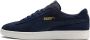 PUMA Smash V2 Sneakers Unisex Peacoat Team Gold Whisper White - Thumbnail 5