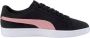 PUMA Smash v2 Buck SD Dames Sneakers Schoenen Zwart - Thumbnail 3