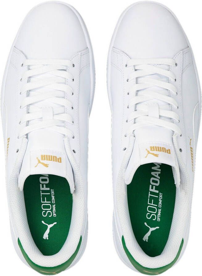 PUMA V2 L Sneakers White Amazon Green Team Gold Heren - Foto 8