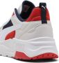 PUMA Trinity 2 LT Unisex Sneakers Navy- White-Feather Gray-Red Fire - Thumbnail 7