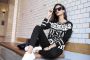 PUMA Vikky STACKED L dames sneaker sportschoenen wit - Thumbnail 8
