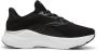 Puma Softride Mayve hardloopschoenen zwart wit - Thumbnail 3