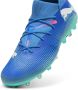 PUMA Fußballschuhe Mid Future 7 Match MG 107934 Bluemazing- White-Electric Peppermint - Thumbnail 4