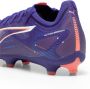 Puma Ultra 5 Match senior voetbalschoenen kobaltblau wit koraalrood - Thumbnail 8