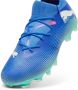PUMA FUTURE 7 MATCH FG AG Unisex Sportschoenen Bluemazing- White-Electric Peppermint - Thumbnail 8