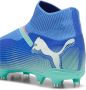 Puma Future 7 Match senior voetbalschoenen kobaltblauw wit mintgroen - Thumbnail 14