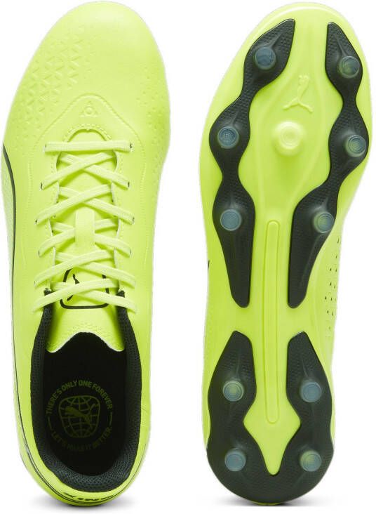 PUMA King Match Fg ag Voetbalschoenen Geel - Foto 6