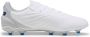 Puma King Match senior voetbalschoenen wit kobaltblauw lichtgrijs - Thumbnail 8