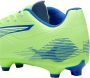 Puma Ultra 5 Play senior voetbalschoenen geel wit blauw - Thumbnail 7