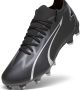Puma Ultra Match FG AG Sr. voetbalschoenen zwart wit grijs - Thumbnail 7