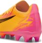 PUMA Ultra Match Gras Kunstgras Voetbalschoenen (MG) Oranje Zwart Roze - Thumbnail 12
