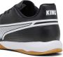 Puma King Match Senior zaalvoetbalschoenen zwart wit - Thumbnail 6