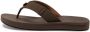 Quiksilver Rivi Iii Slippers Bruin Man - Thumbnail 4