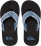 Quiksilver Monkey Abyss Youth Jongens Slippers Blue Black - Thumbnail 5