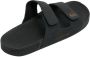 Quiksilver Rivileatherdadj Slides Zwart Man - Thumbnail 6